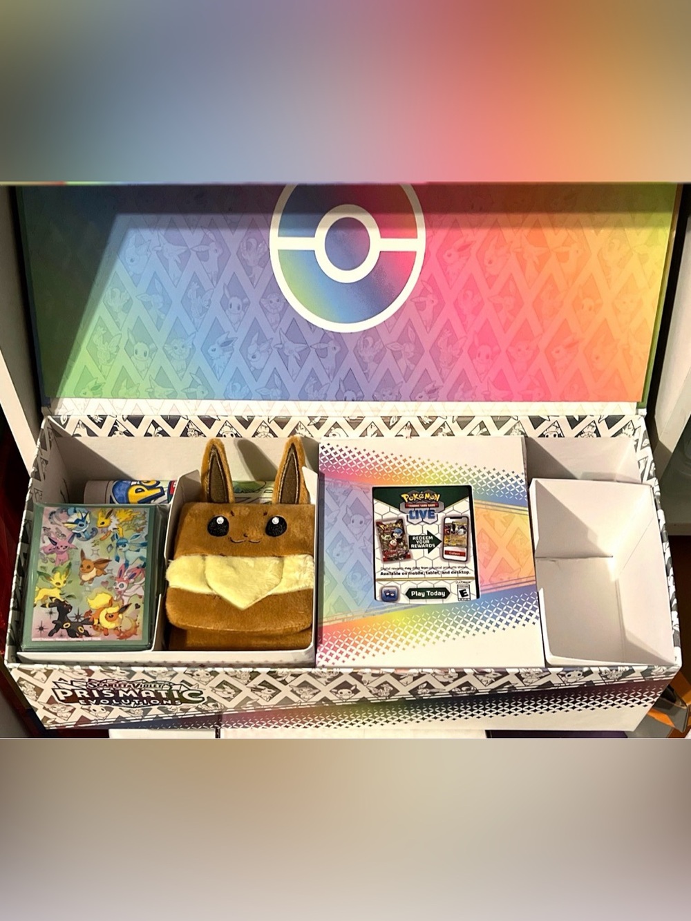 Pokémon TCG: Prismatic Evolutions Super-Premium Collection(SPC) ACCESSORIES ONLY